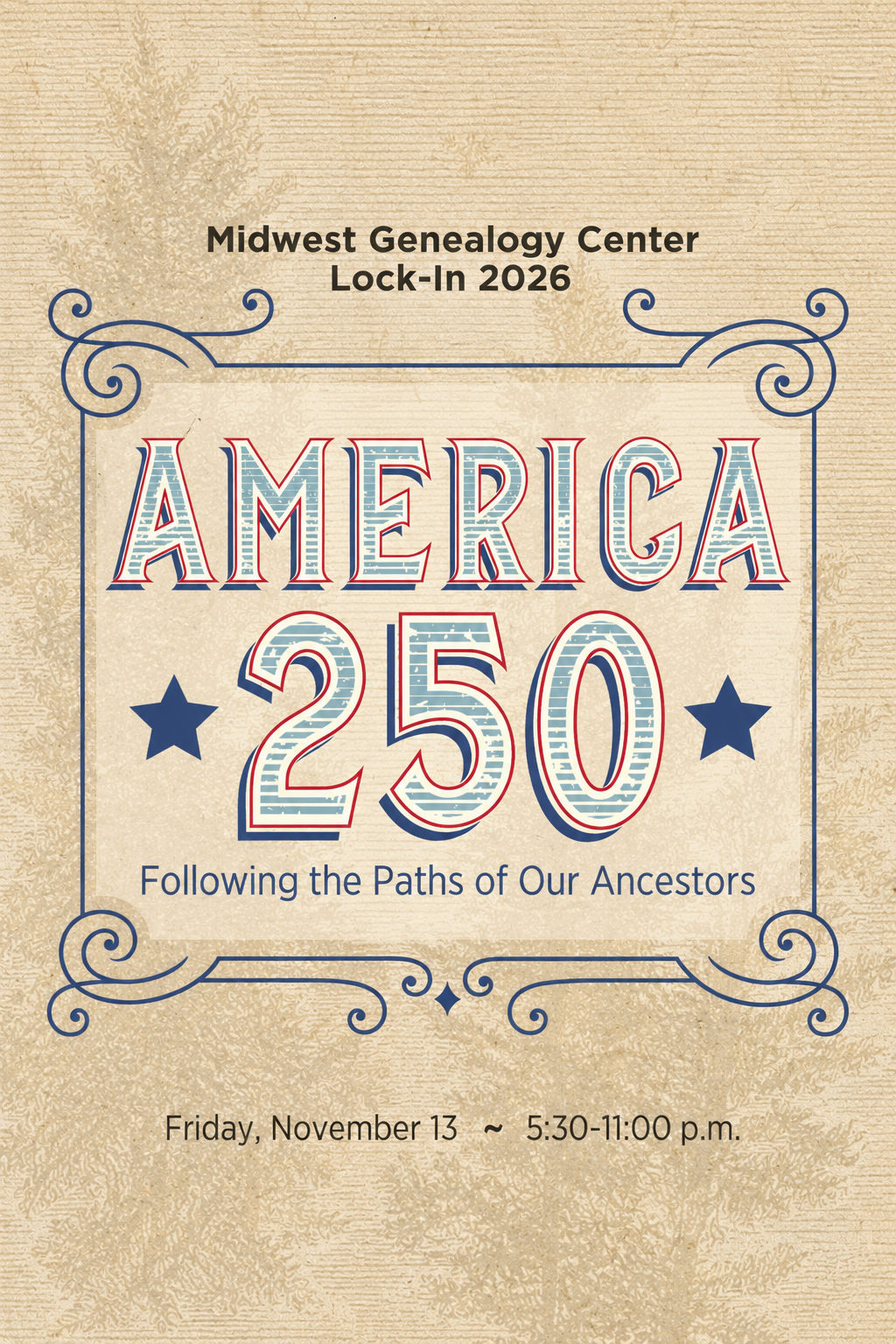 Midwest Genealogy Center 2026 Lock-In
